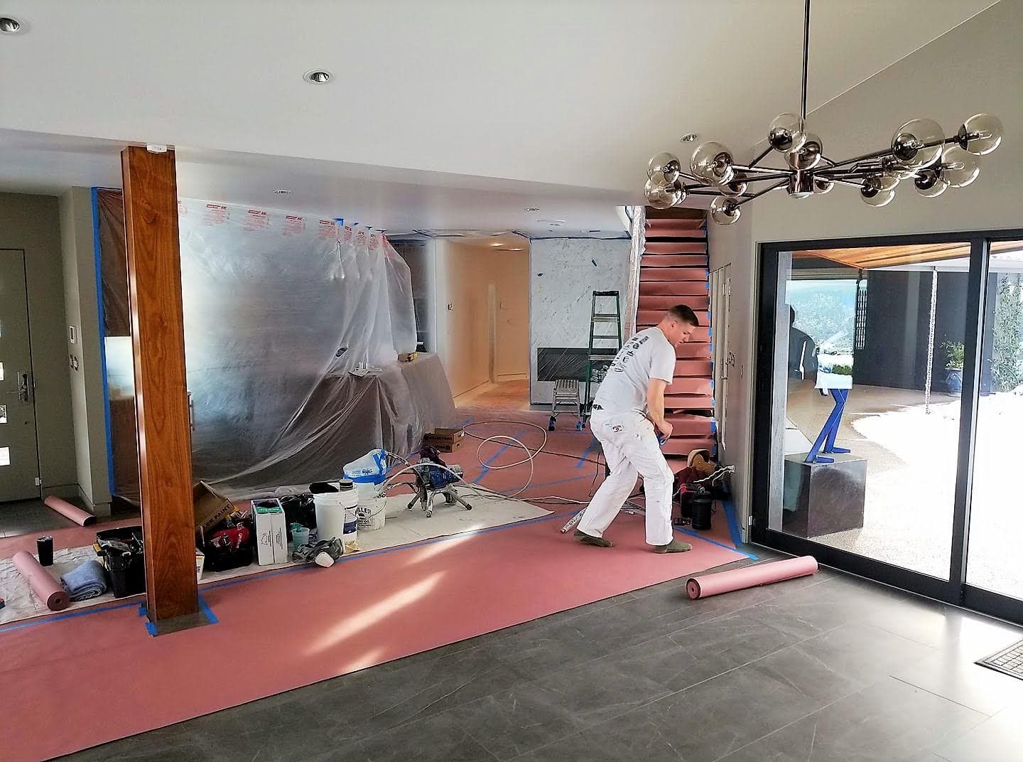 Cascade Painting crew at work