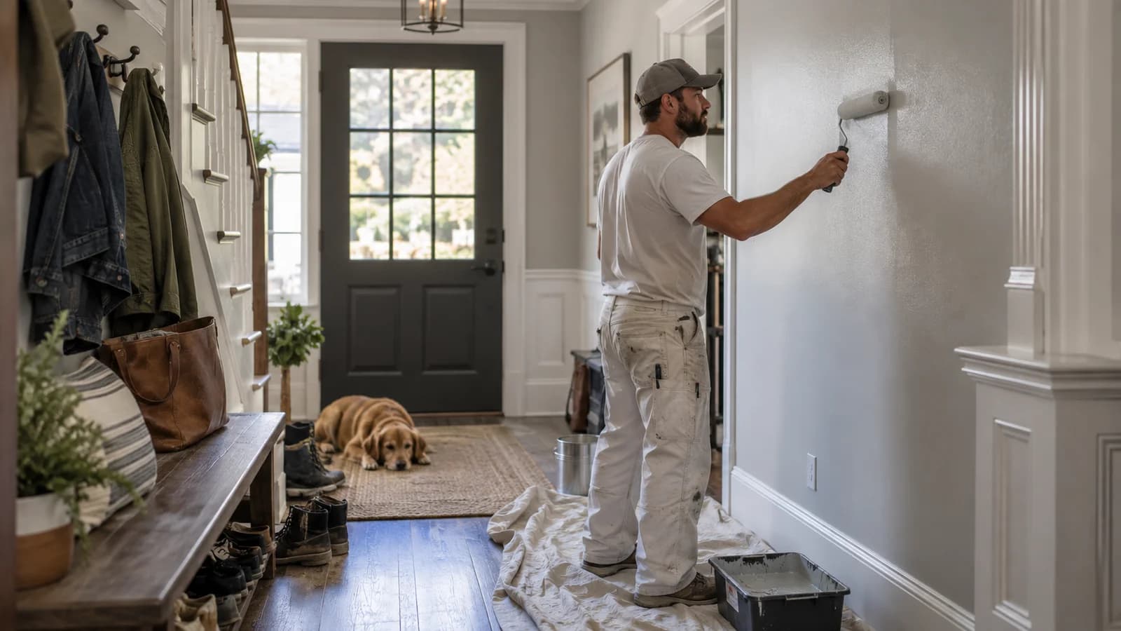 Flat, Eggshell, or Satin: Which Paint Finish Is Best for High-Traffic Rooms? main image