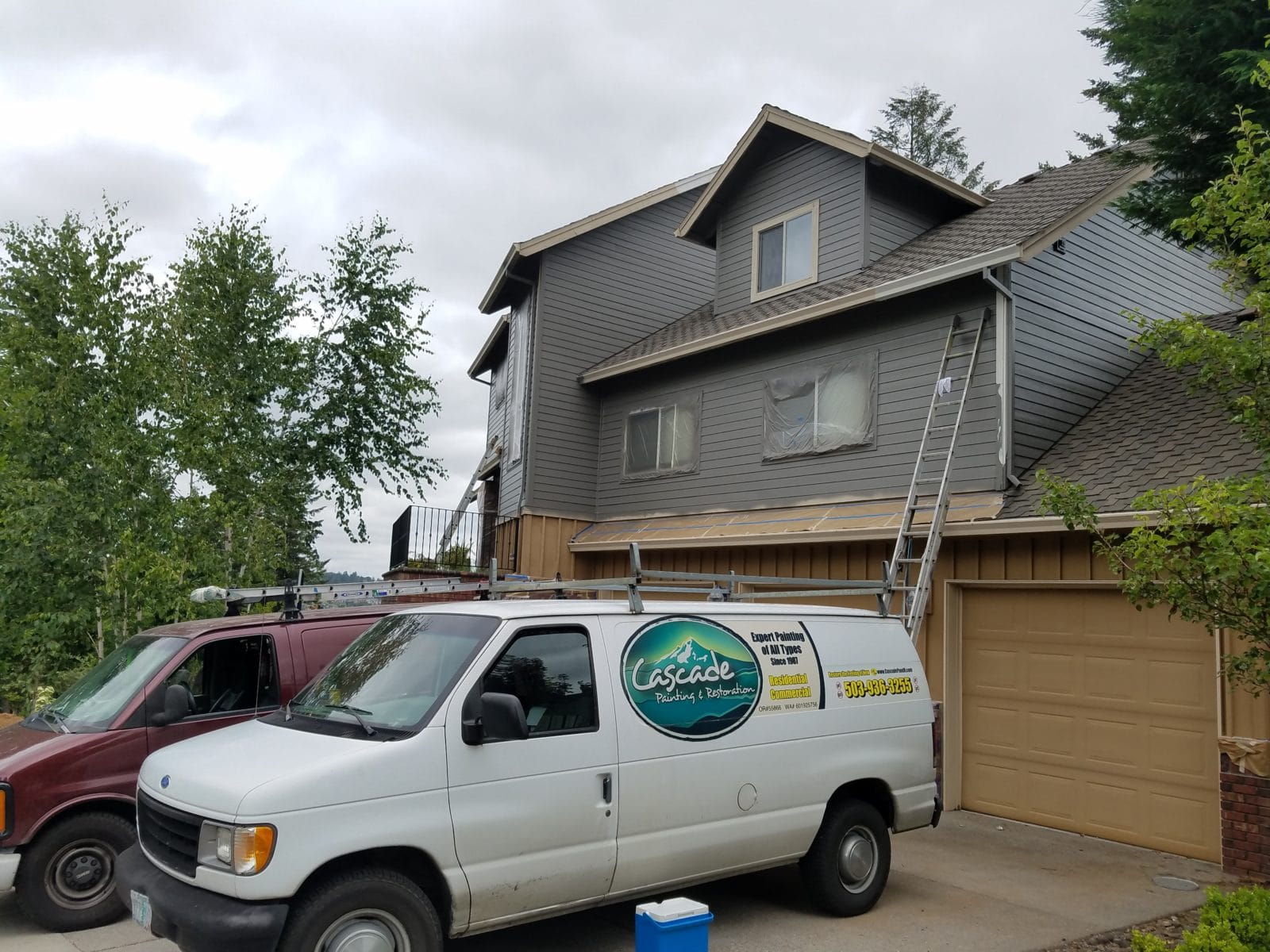 Exterior Painters Portland Oregon-Cascade Painting and Restoration